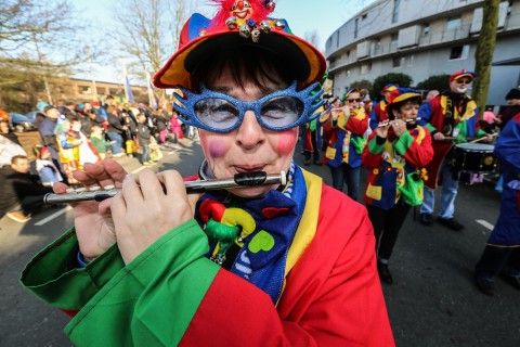 An Rosenmontag erobert der Karneval Dortmunds Straßen
