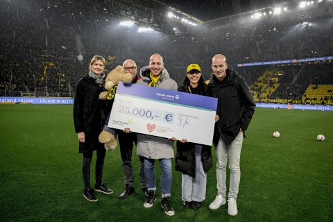 25.000-Euro-Spende für Löwenzahn Dortmund: Signal Iduna unterstüzt erkrankte Kinder