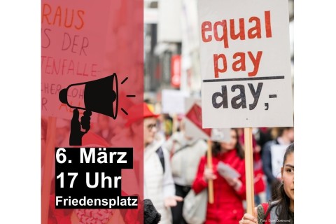 Aktionstag Equal Pay Day am 6.3.2024