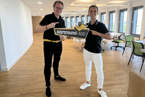 Deutschlands Jüngster Unternehmer trifft die Dortmund App
