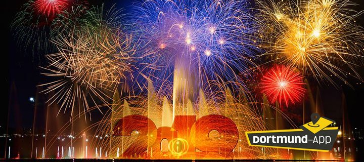 Dortmund-App wünscht dir einen guten Rutsch ins neue Jahr!