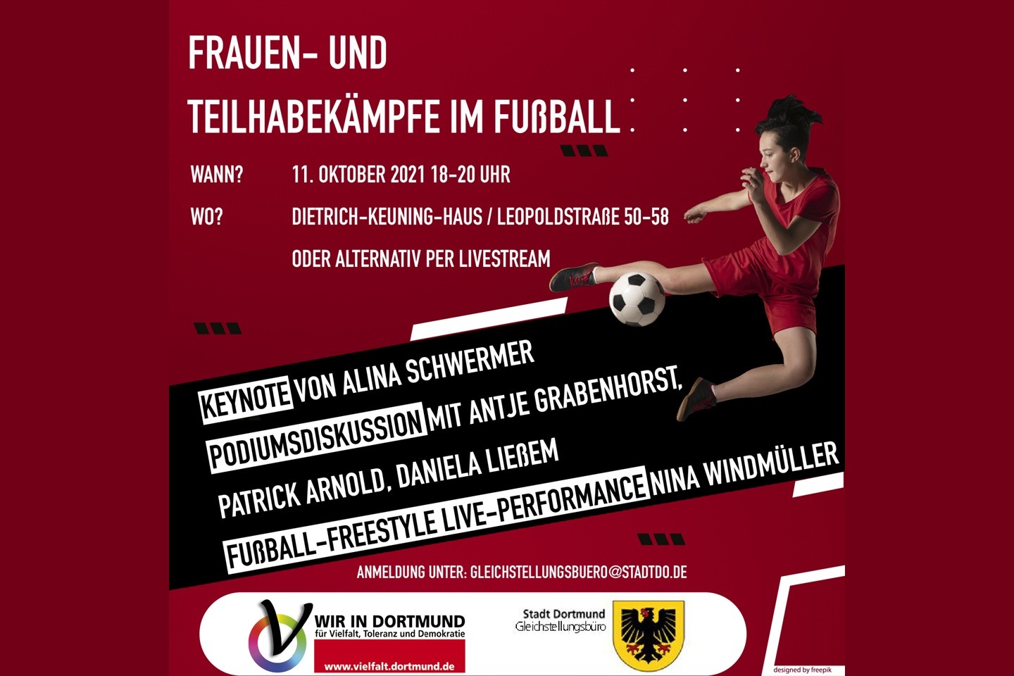 Frauen und Teilhabekämpfe im Fußball Dortmund-App