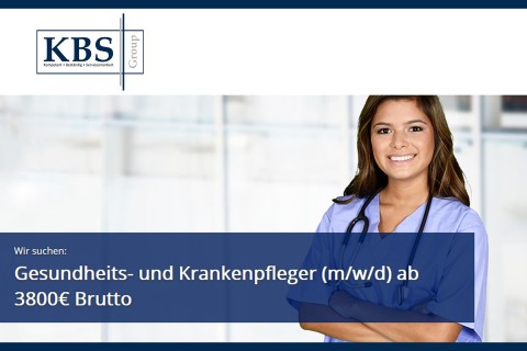 Gesundheits- und Krankenpfleger m/w/d