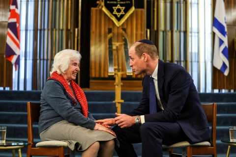 Prinz William stellt sich gegen Antisemitismus