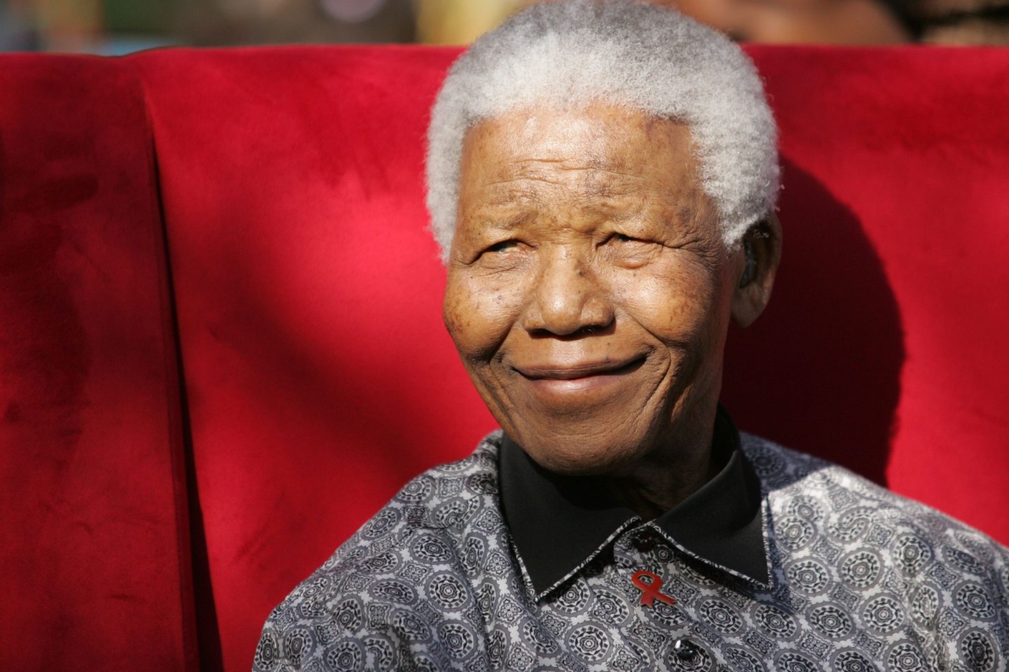 Nelson Mandela war 1994 zum ersten schwarzen Präsidenten Südafrikas gewählt worden.