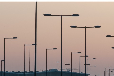 Bundesstraße 1 erhält smarte LED-Straßenbeleuchtung