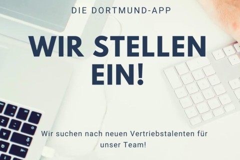 Vertriebsmitarbeiter:in für die Dortmund-App gesucht