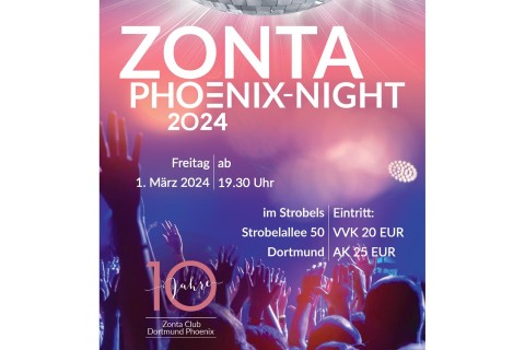 ZONTA Phoenix Night 2024 - Alles tanzt!